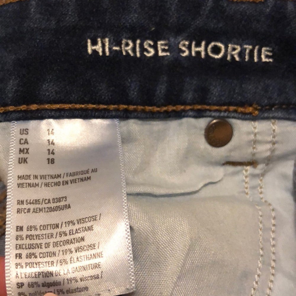 AEO Hi-Rise Shortie 360 Super Stretch Denim X - Picture 8 of 8